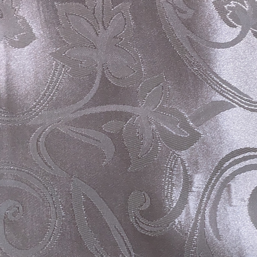 New Silver Polyester Fabric, 3yds, Material, S3-H